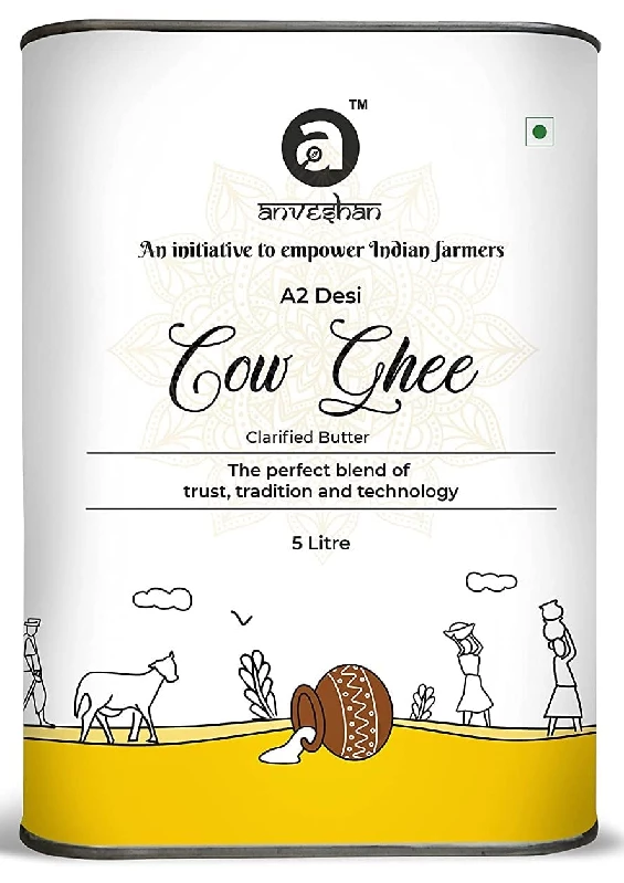 A2 Desi Hallikar Cow Ghee, 5 L-1.webp